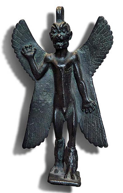Assyrian demon Pazuzu, 1st millennium BC.
