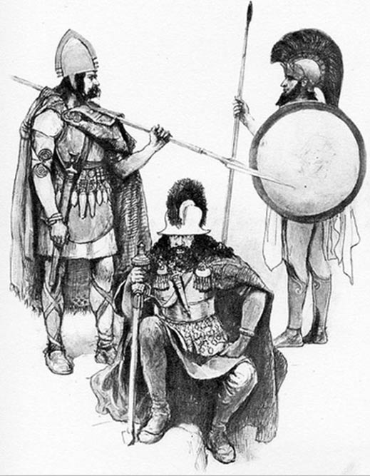 Bronze-Age warriors