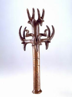 Bronze sceptre from the Nahal Mishmar Hoard