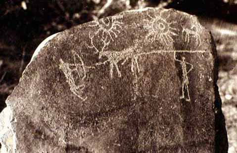Burzahom petroglifo