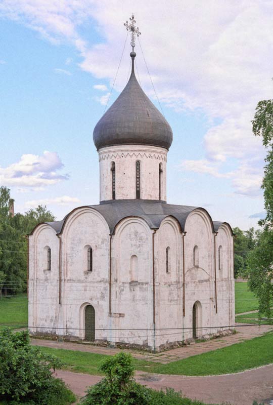 Cathedral of the Transfiguration of the Savior in Pereslavl-Zalessky, Russia, where the ancient inscription referring to a well-known murder were found