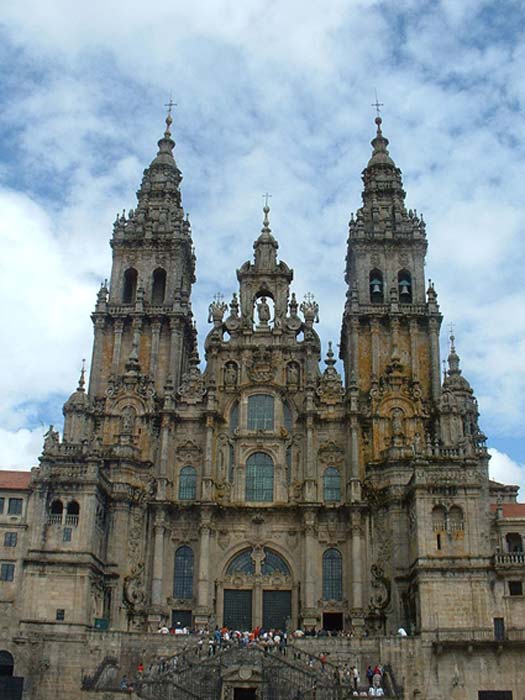 Cathedral, Santiago de Compostela, Spain.