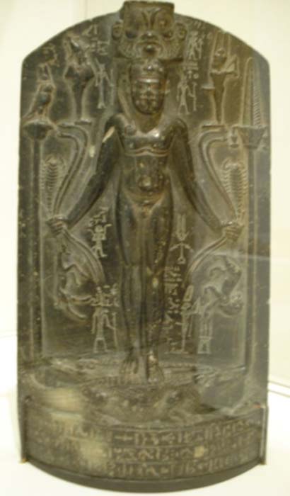 Cippus of Horus stela.