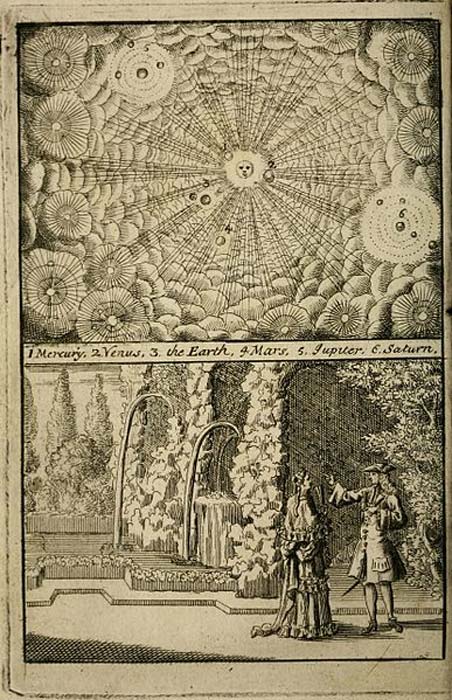 Conversations on the plurality of worlds, 1715 