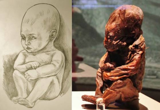 Mark Laplume interpretation of Detmold Child