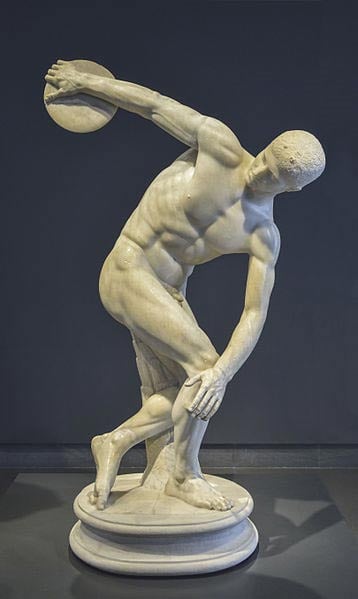 Discobolus, 450 BC statue