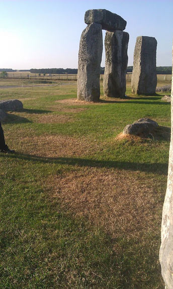 Cuatro distintas marcas Parch - Stonehenge