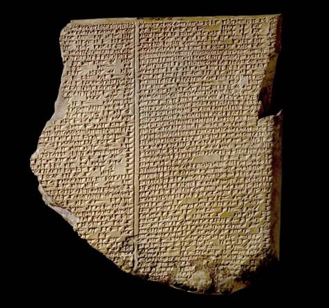 El Tablet inundaciones / La Gilgamesh Tablet