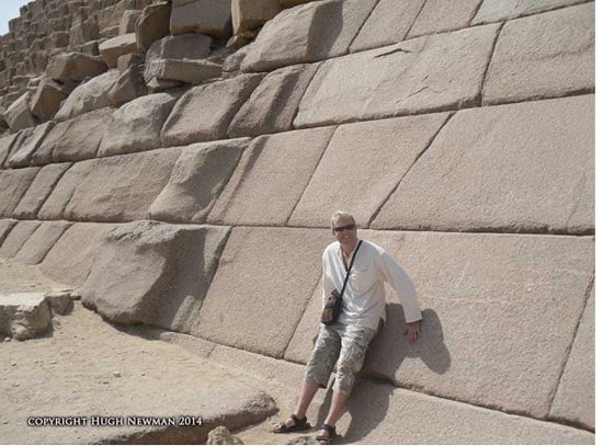 Menkaure's Pyramid Casing Stones at Giza