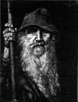 Odin’ (1893) by Georg von Rosen