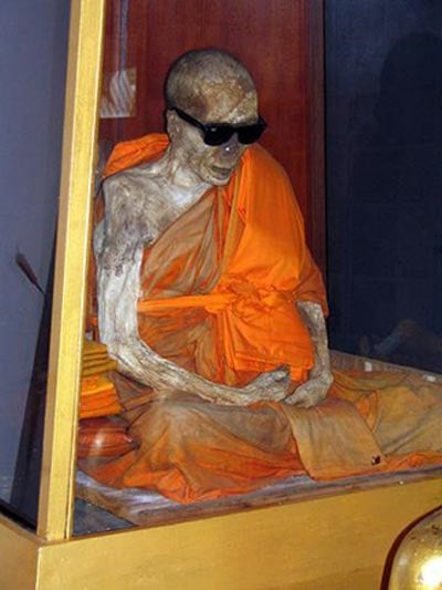 A Shindon monk who achieved self-mummification
