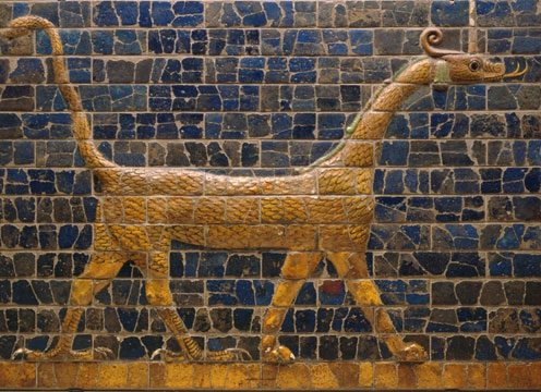 Snake-Dragon, Symbol of Marduk - Ishtar