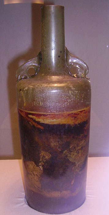 The Speyer wine bottle.