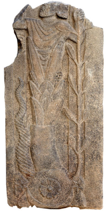 Stele featuring the unknown god