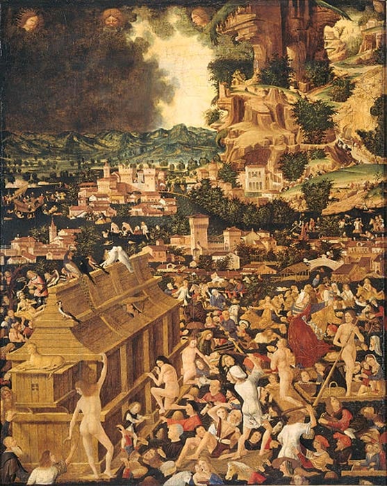 The Great Flood. (c. 1450-1499)