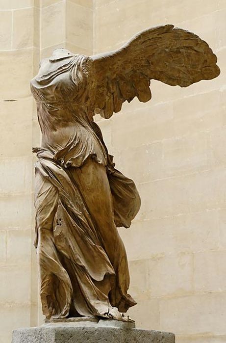 The Nike of Samothrace is considered one of the greatest masterpieces of Hellenistic art. 