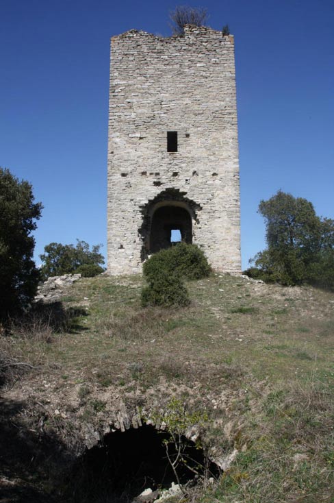 ower of the Arganzón castle, built circa 1000.