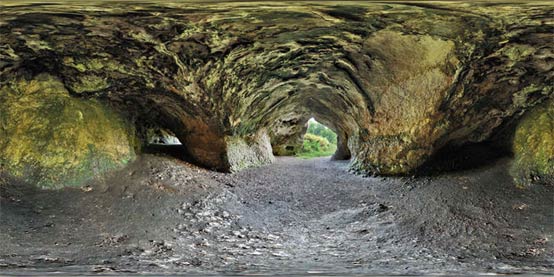 Cueva Vogelherd panorama