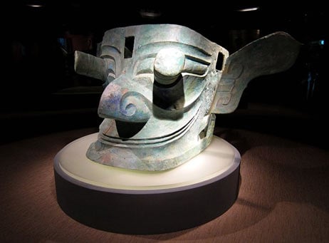 Bronze Head - Sanxingdui China