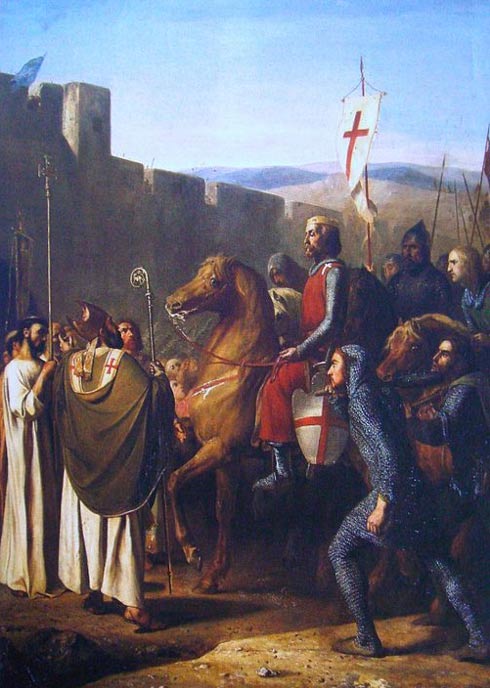 Count Baldwin liberates Christian Edessa from Muslim control, during the First Crusade