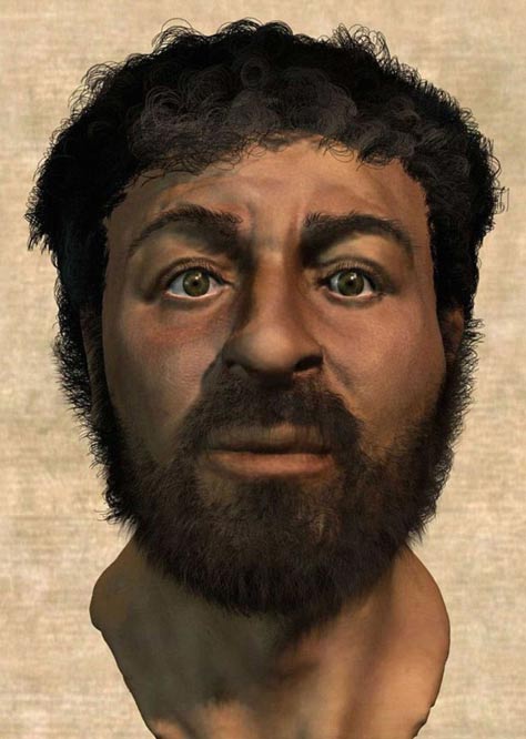 Richard Neave ha recreado el rostro de Jesús (en la foto), utilizando técnicas forenses.