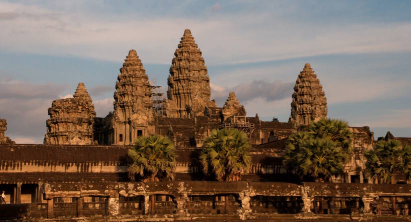 La espectacular arquitectura de Angkor Wat, Camboya