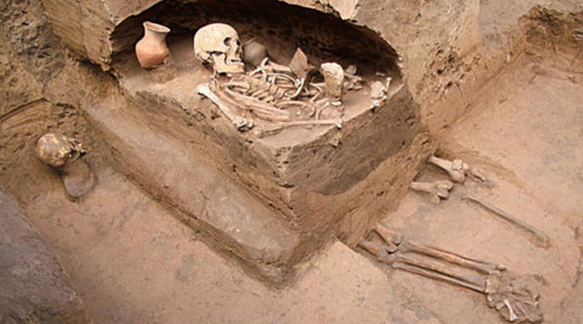Los seres humanos sacrificados encuentran en antiguas tumbas chinas de la Cultura Qijia