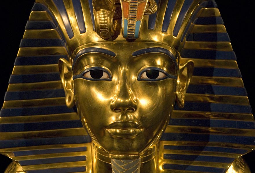 Máscara mortuoria de Tutankamón