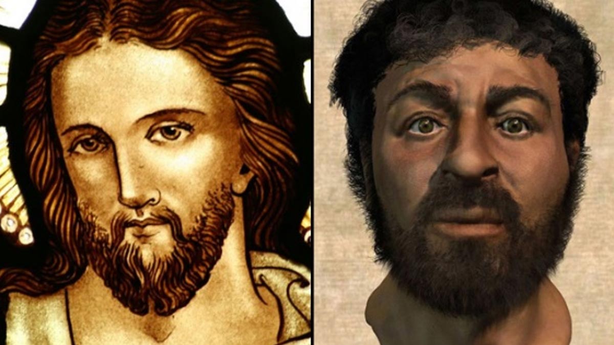 Dos diferentes representaciones de la misma figura, Jesús.  (Deriv)