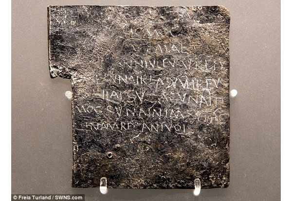 Significance Of Roman Curse Tablets Recognised In Memory Of The World