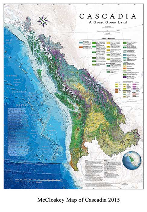 Map of Cascadia. (Image credit David McClosky.
