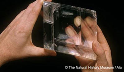 Mythical sunstone used as ancient navigational device