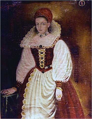 Official portrait of Erzsébet Báthory