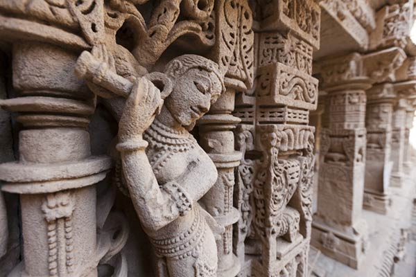 Esculturas del Rani Ki Vav-