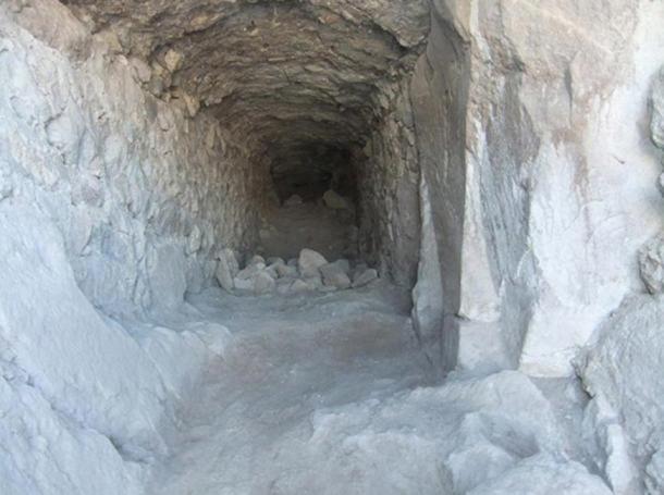 Ancient tunnel found inside Geval Castle.