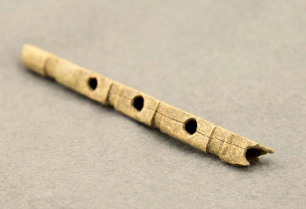 Anglo Saxon bone flute.