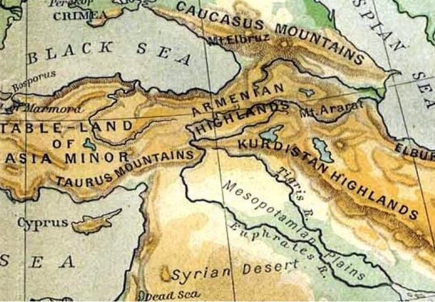 Armenian Highlands, Historical Atlas