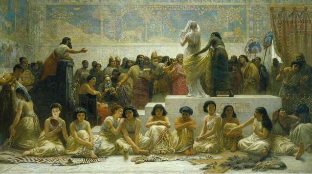 The Babylonian Marriage Market by Edwin Long