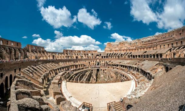 The Colosseum in Rome once sported 28 lifts for raising animals into the grand arena.