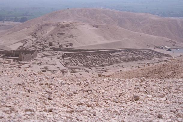 Deir el-Medina, the place the workers called home.