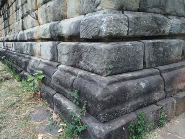 Detail of blocks at the Koh Ker pyramid. (Author provided)