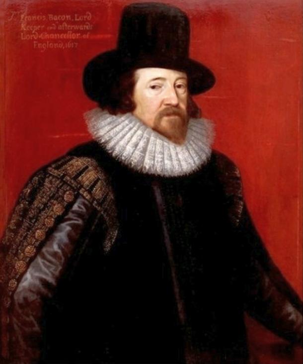 Frans Pourbus the younger, Sir Francis Bacon is also said to be an incarnation of Saint Germaine. By Artist Paul Van Somer, 1616. Held at the National Portrait Gallery. 