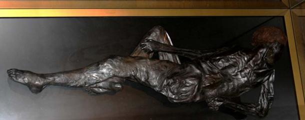 Grauballe-Man at Moesgaard-Museum, Denmark