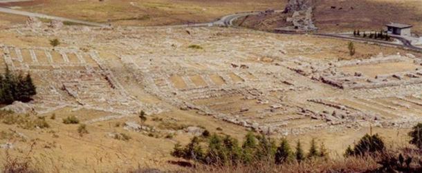 The Great Temple in the inner city of Hattusa.