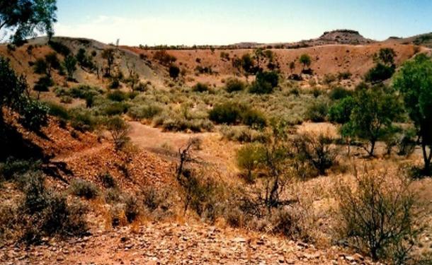 Henbury Meteorites Conservation Reserve, located 145 kilometers south west of Alice Springs, is estimated to have hit the earth’s surface 4,700 years ago, it contains 12 craters in total. 