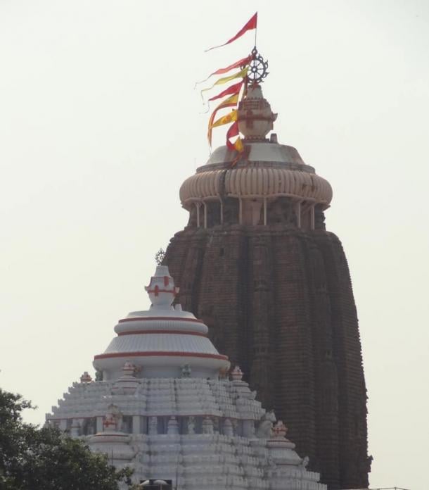 Jagannath Templo de la dinastía Ganga del Este, un templo tan famoso se ha replicado en otras partes de la India