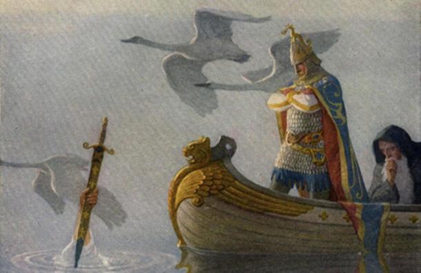 Illustration from page 16 of ‘The Boy's King Arthur.’
