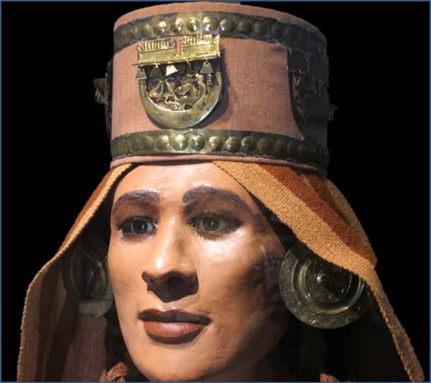 Reconstruction of the Lady of Chornancap. (Fotos e Imágenes del Perú)