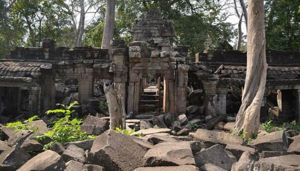 Main entrance to Banteay Chhmar Temple, Banteay Chhmar