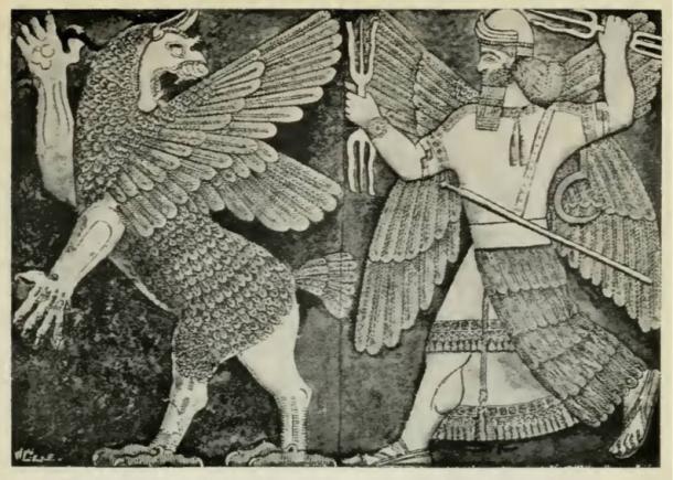 The awesome, terrible, and unknowable creator gods through history Marduk-and-Tiamat